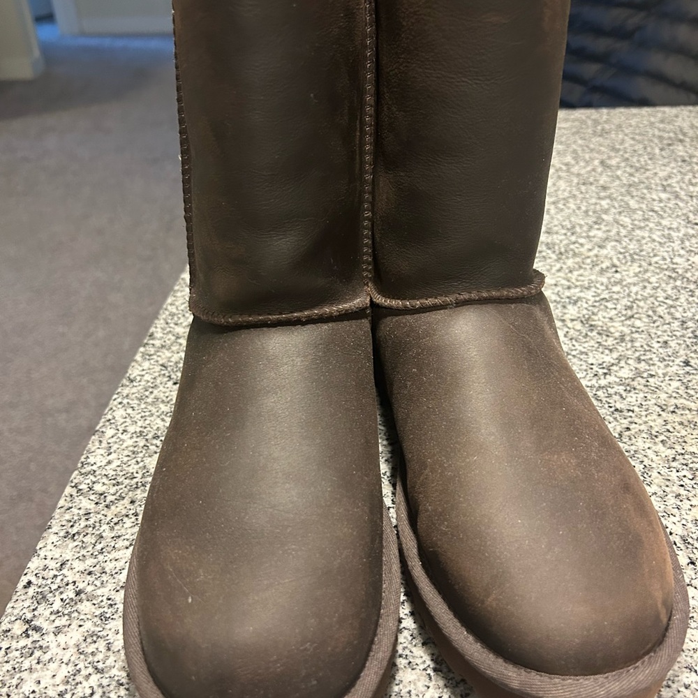 Brand new leather Uggs!